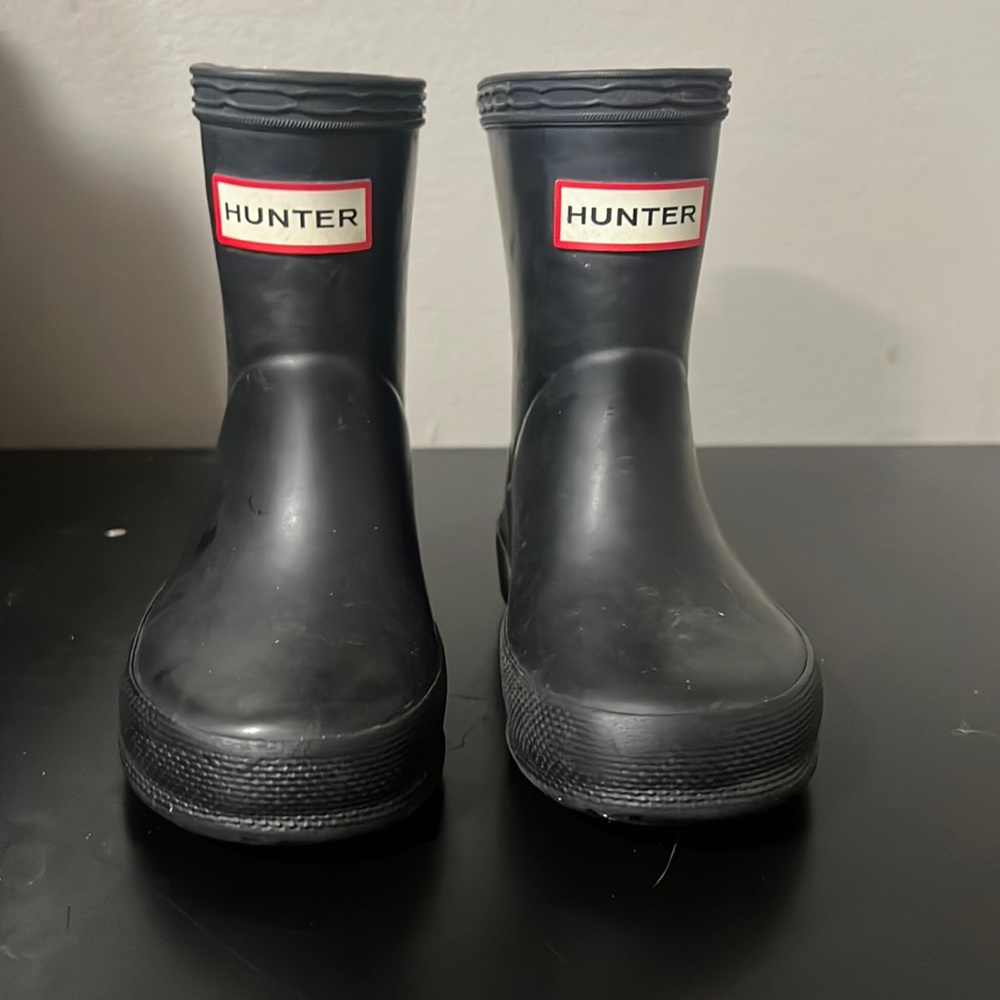 Black Toddler Size 4 Hunter Boots